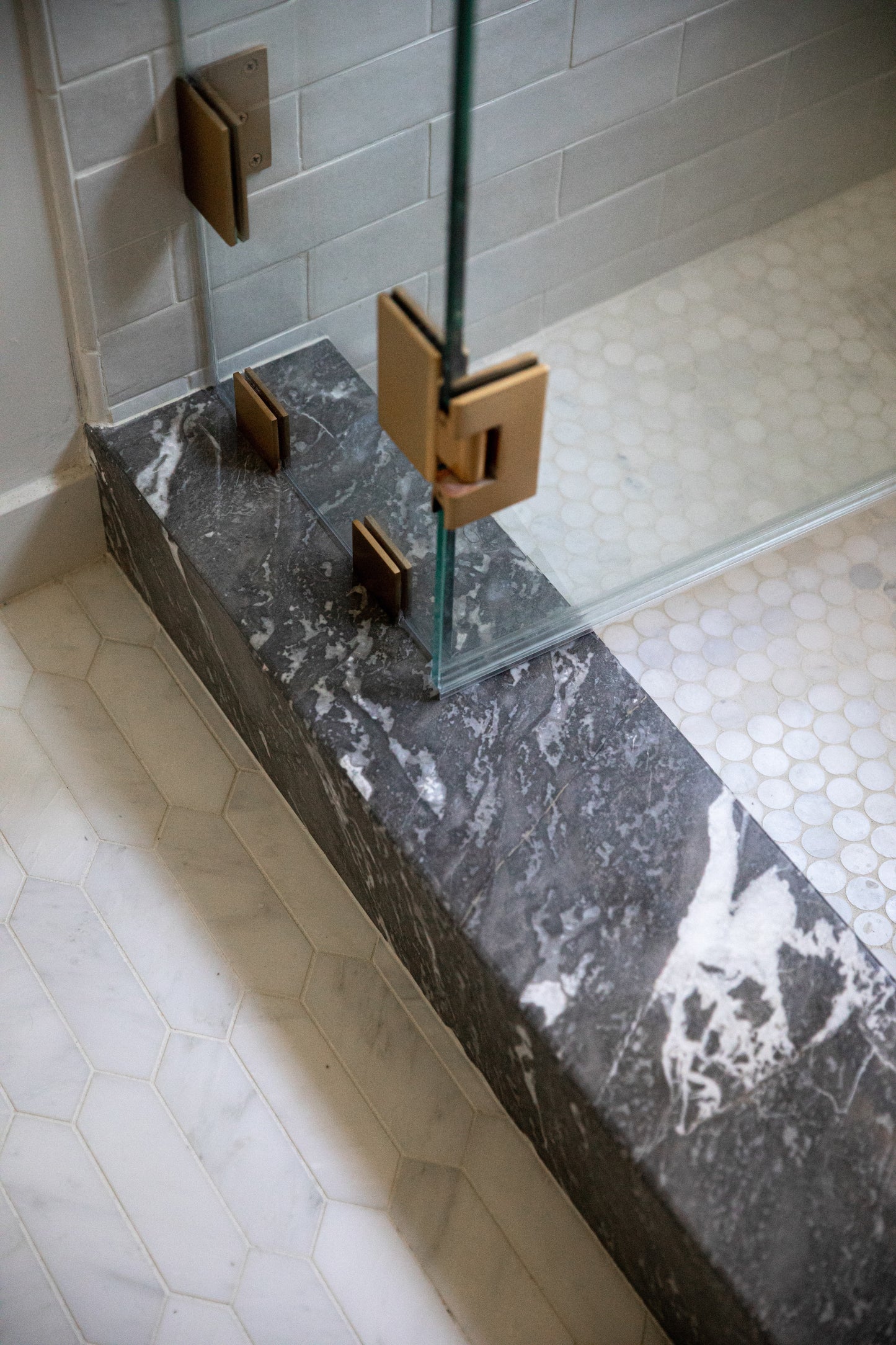 Casablanca Carrara Pickett Mosaic Marble Tile | Honed-Main Inventory-All Products,Natural Stone-Riad Tile