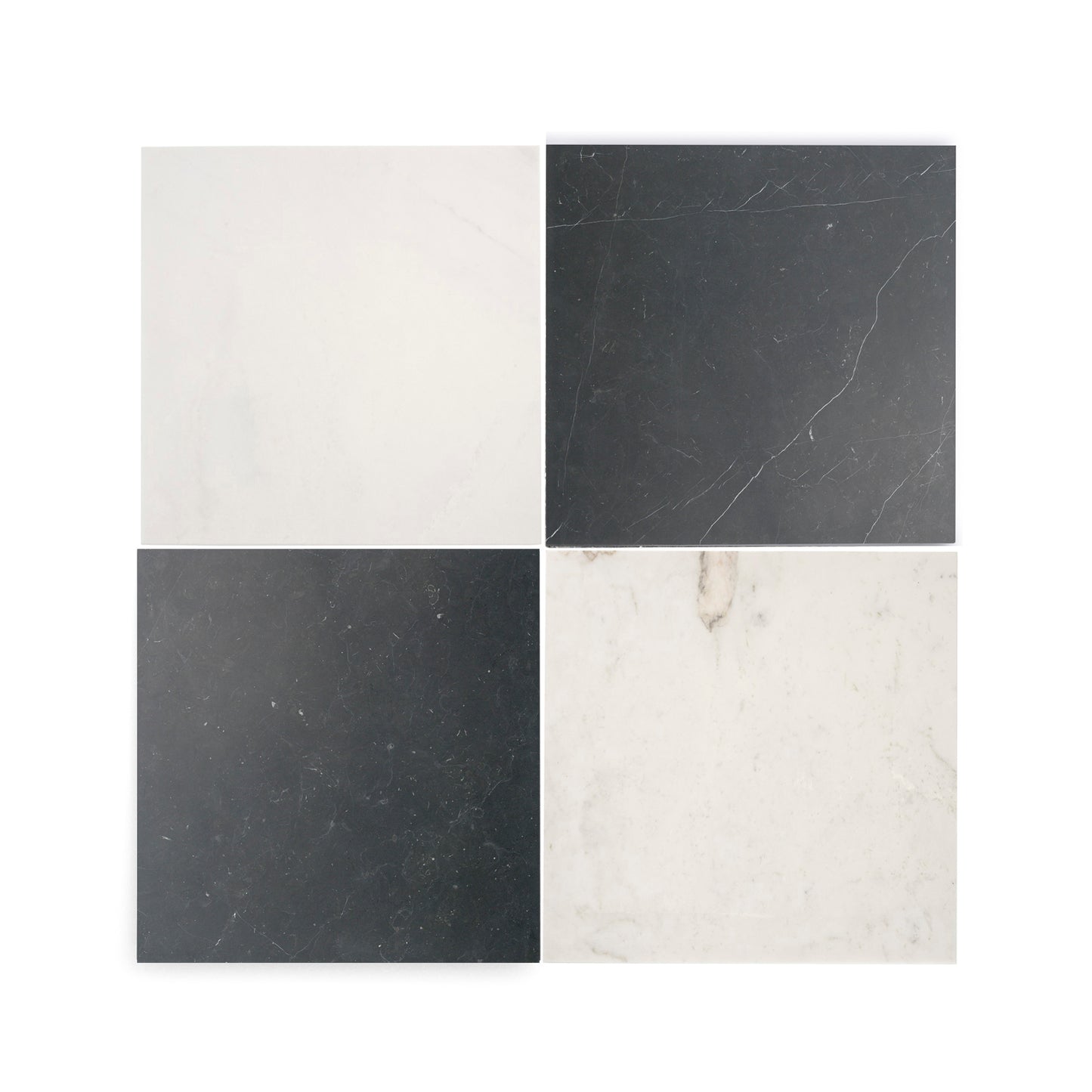 Casablanca Gold & Nero Marquina 12x12 Marble | Honed – Checkerboard Bundle-Main Inventory-All Products,Checkerboard-Riad Tile