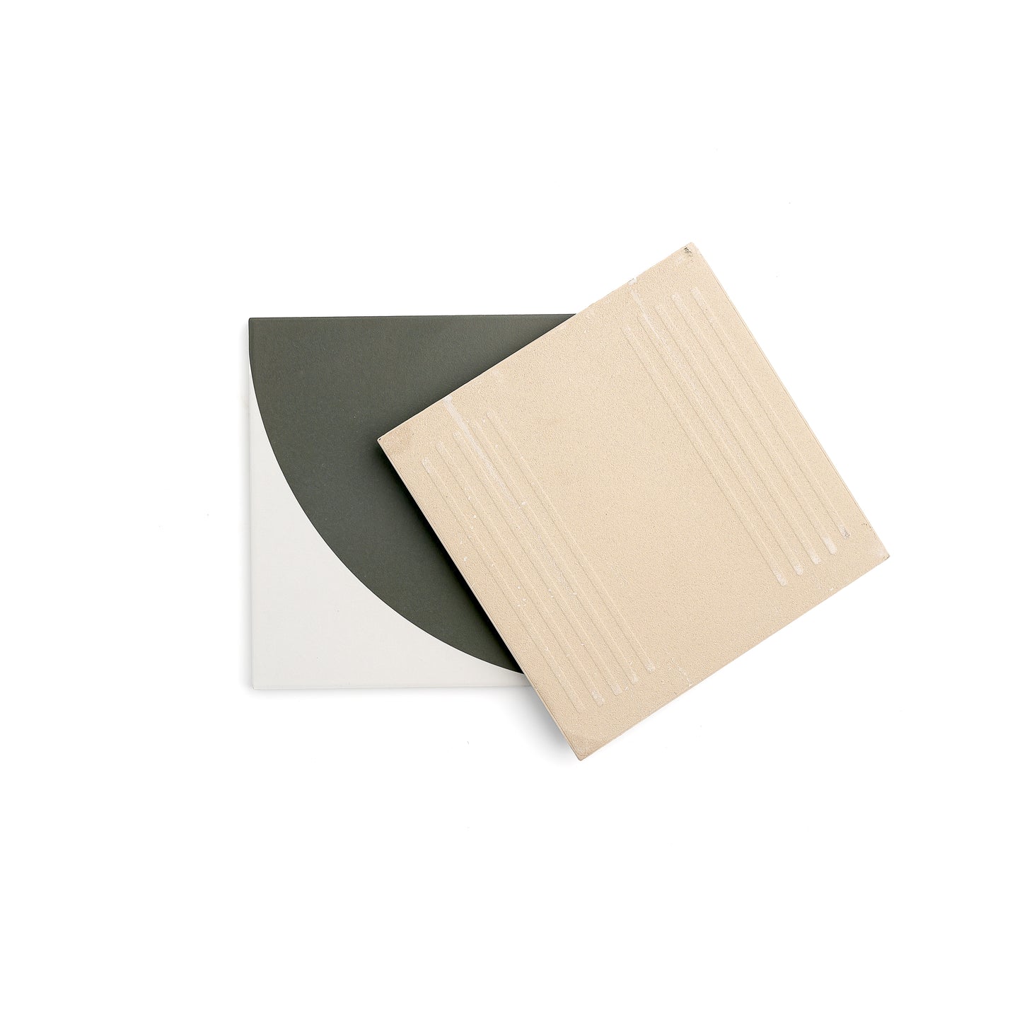 Crest Black & White Ceramic Tile-Main Inventory-All Products,Patterns,Under 10-Riad Tile