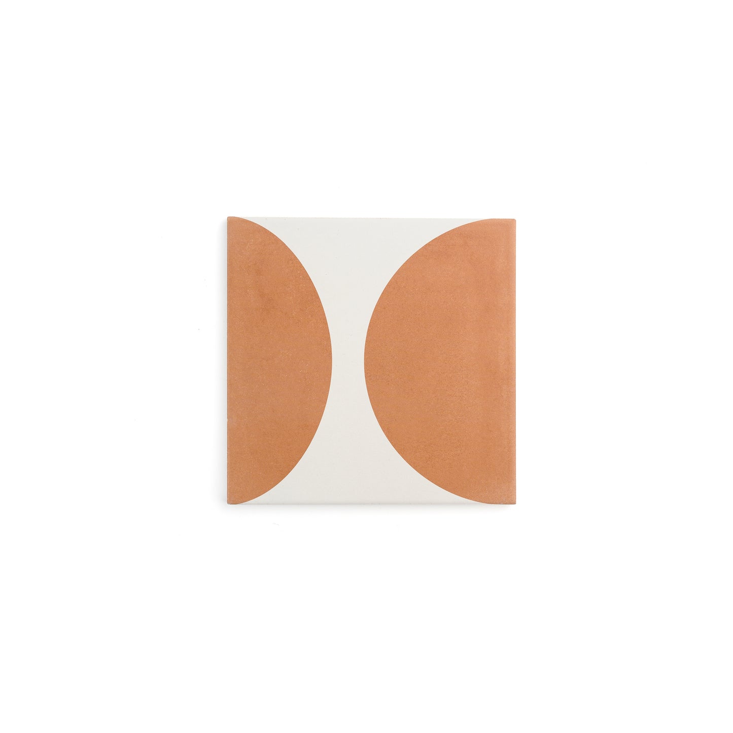 Sample: Groovy Terracotta Ceramic Tile (1 sample piece)-Sample-Sample-Riad Tile