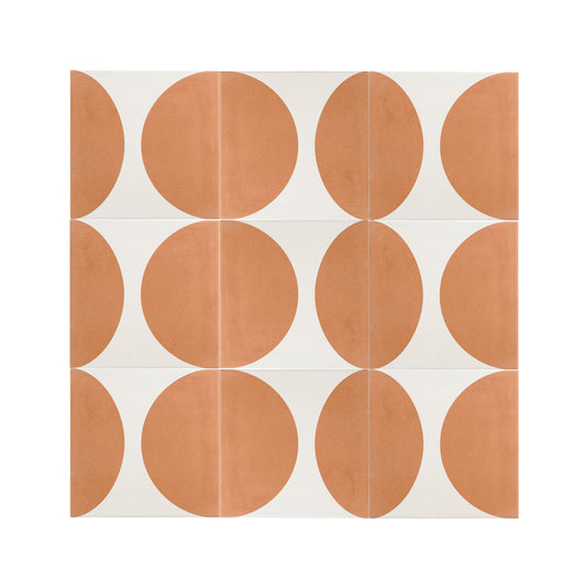 Groovy Terracotta Ceramic Tile-Main Inventory-All Products,Neutral Ceramic,Patterns,Under 10-Riad Tile
