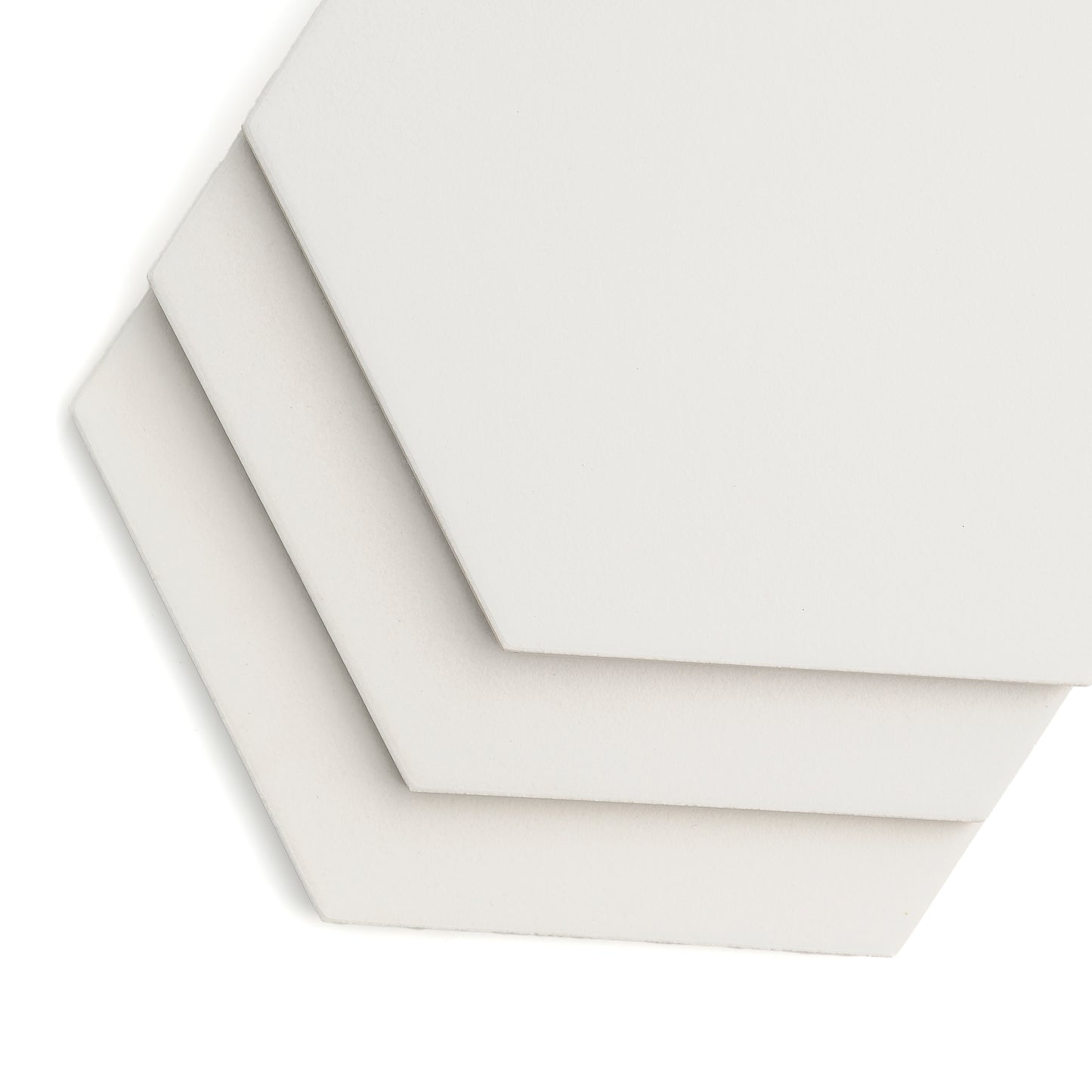 Decorative glossy white ceramic tile for feature wall