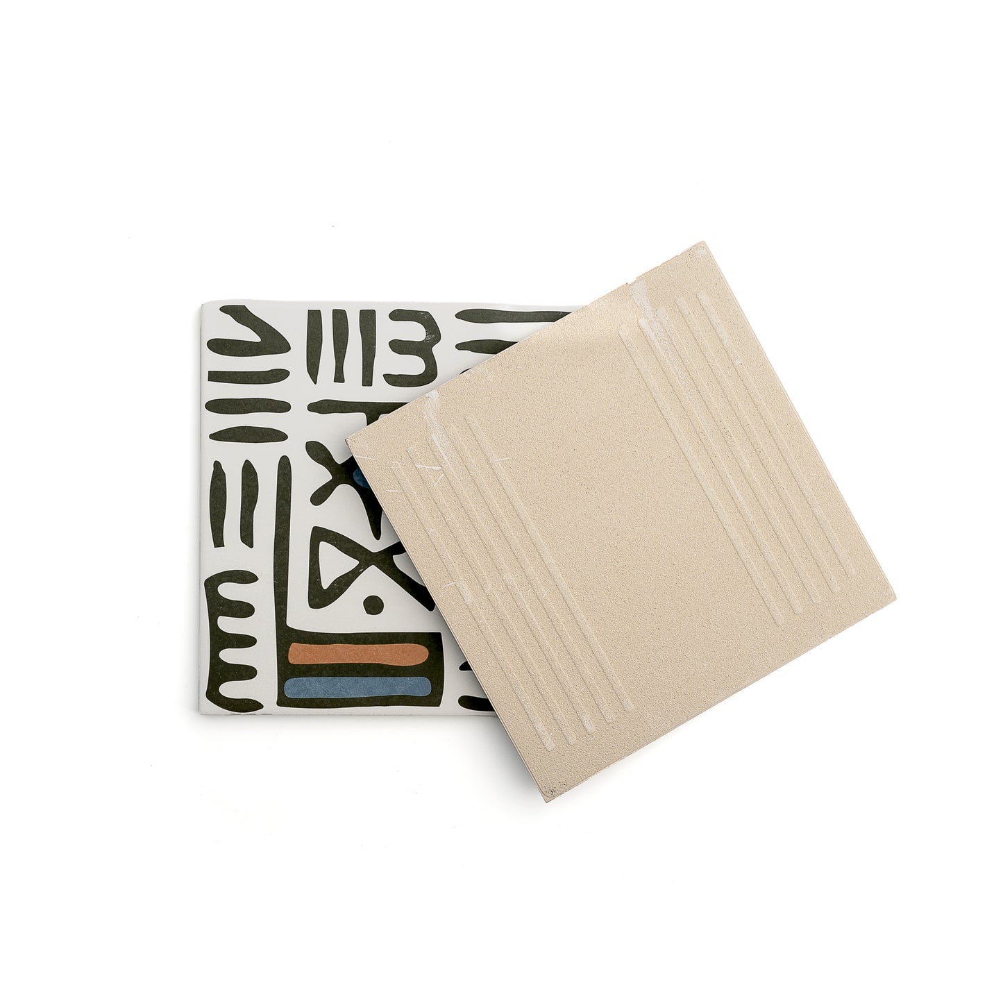 White ceramic tile for kitchen island backsplash