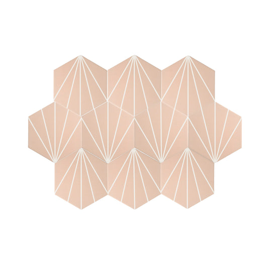 Nola Jaipur Pink Ceramic Tile-Main Inventory-All Products,Patterns,Under 10-Riad Tile