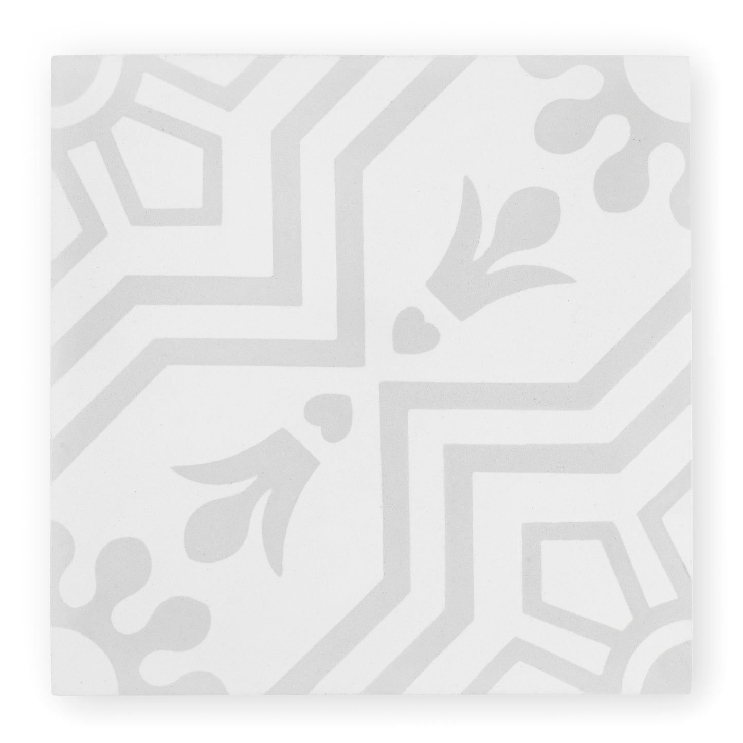 Sample: Emma Grey Cement Tile-Sample-Sample-Riad Tile
