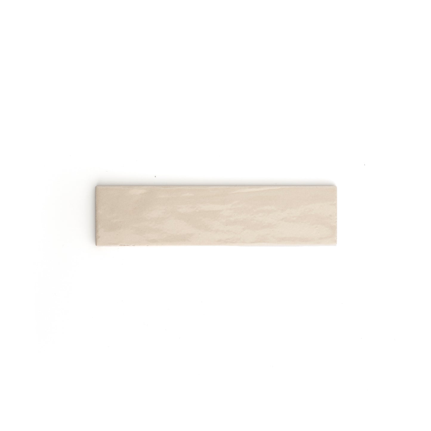 Sample: Latte 2x8 Formed Ceramic Tile | Glossy (1 sample piece)-Sample-Sample-Riad Tile