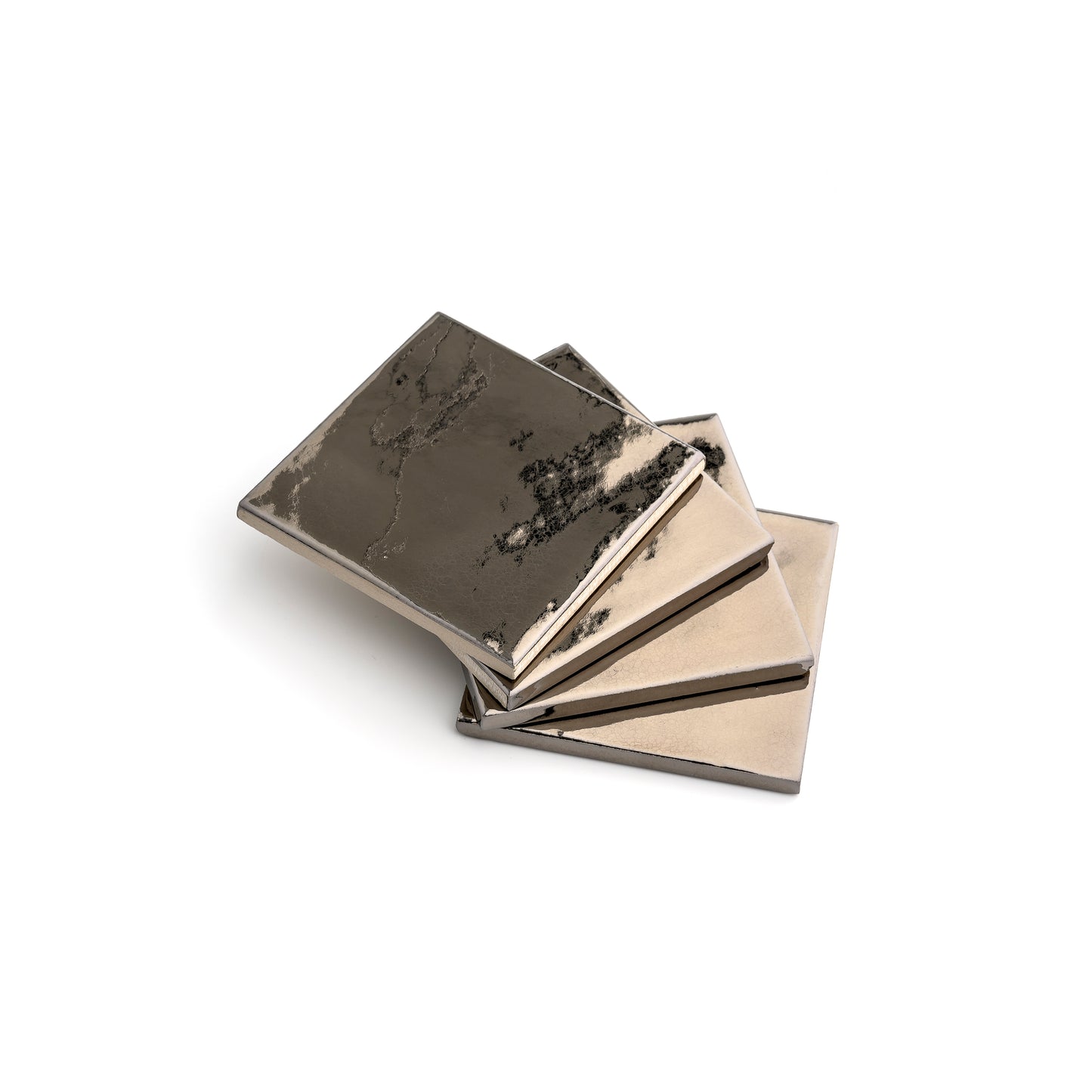 Metallic 4x4 Formed Ceramic Tile-Main Inventory-All Products,Solids-Riad Tile