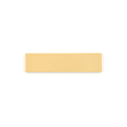 Sample: Gambol Gold 2x8 Ceramic Tile | Glossy (1 sample tile)-Sample-Sample-Riad Tile