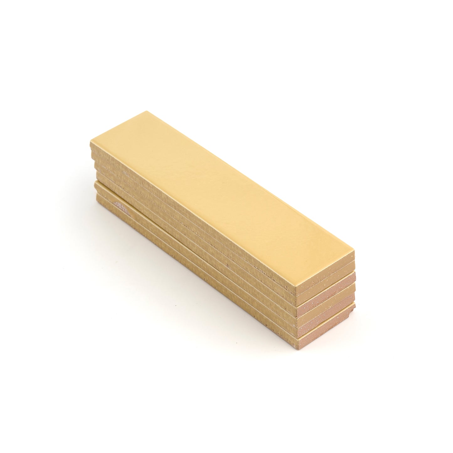 Gambol Gold 2x8 Ceramic Tile | Glossy-Main Inventory-All Products,Neutral Ceramic,Solids,Under 10-Riad Tile