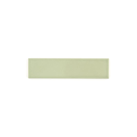 Sample: Ghetty Green 2x8 Ceramic Tile | Glossy (1 sample tile)-Sample-Sample-Riad Tile