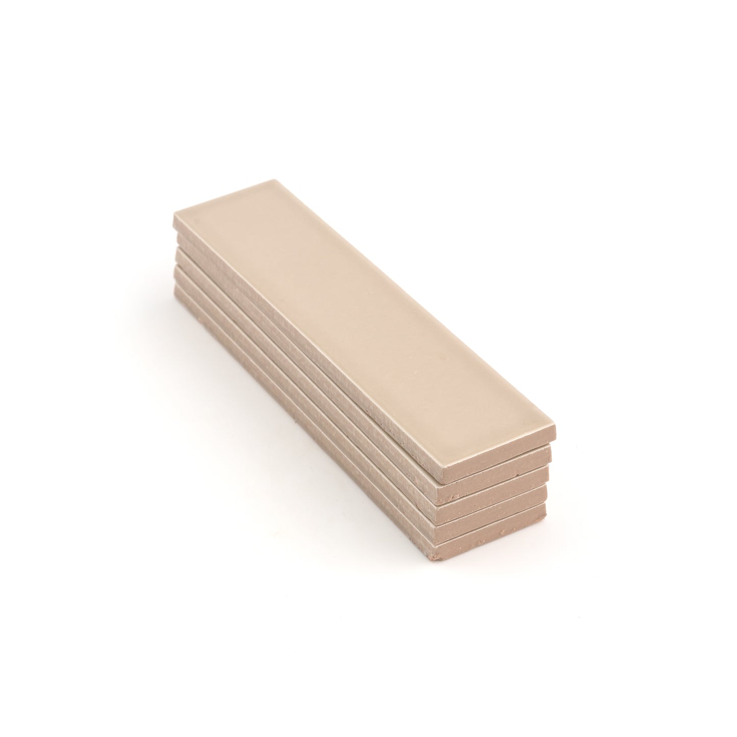 Khaki 2x8 Ceramic Tile | Glossy-Main Inventory-All Products,Neutral Ceramic,Solids,Under 10-Riad Tile