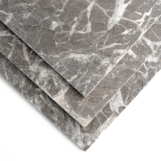 Atlas Grey 18x18 Moroccan Marble | Tumbled & Honed-Main Inventory-All Products,Natural Stone-Riad Tile