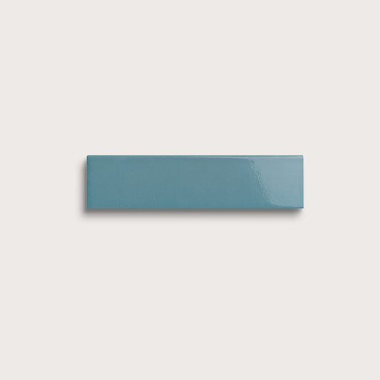Blue Sky ceramic tile, 2 by 8 inches, gloss finish