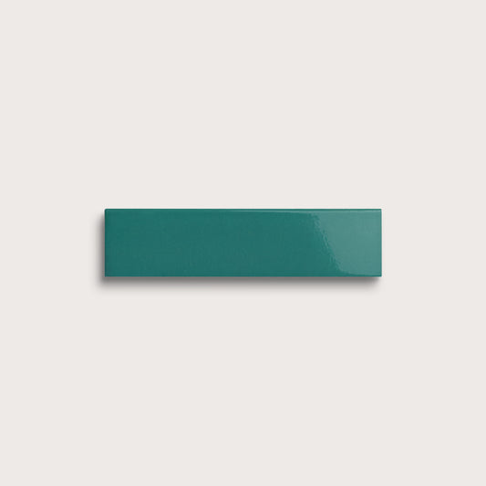 Cenote ceramic tile, 2 by 8 inches, gloss finish