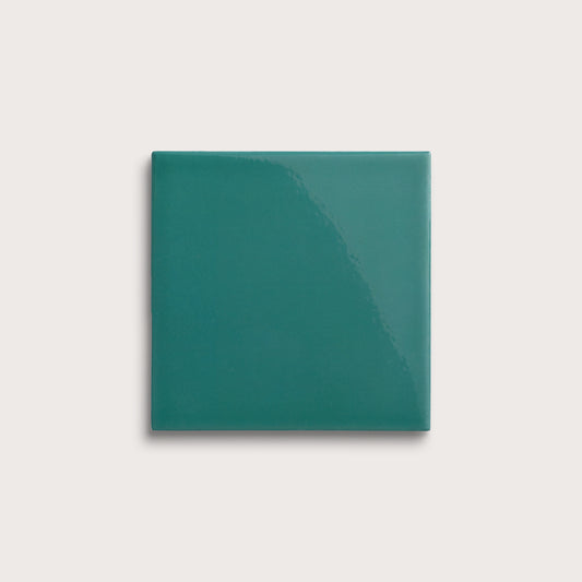 Cenote ceramic tile, 6 by 6 inches, gloss finish