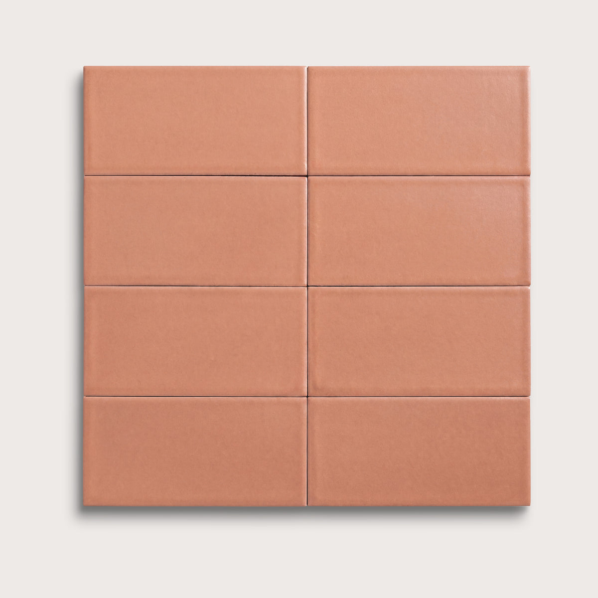 Dusk ceramic tile, 3 by 6 inches, matte finish
