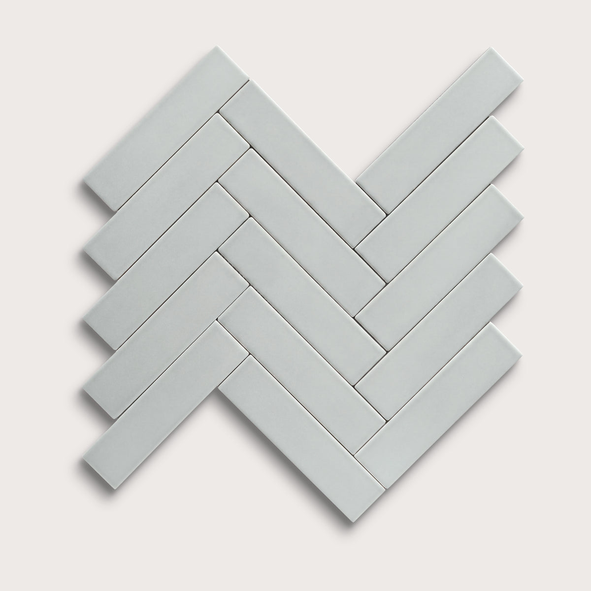 Echo ceramic tile, 2 by 8 inches, matte finish