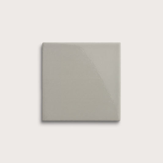Fog ceramic tile, 6 by 6 inches, gloss finish