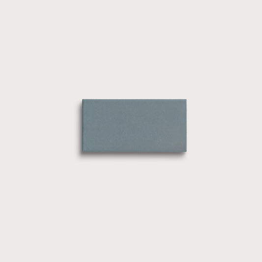 Grey Street ceramic tile, 2 by 4 inches, matte finish