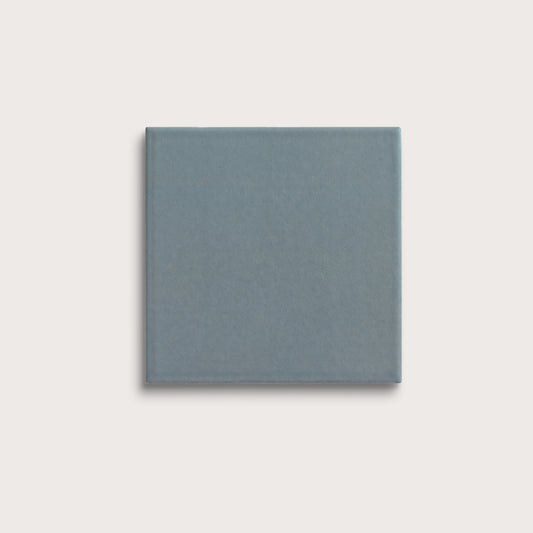 Grey Street ceramic tile, 6 by 6 inches, matte finish