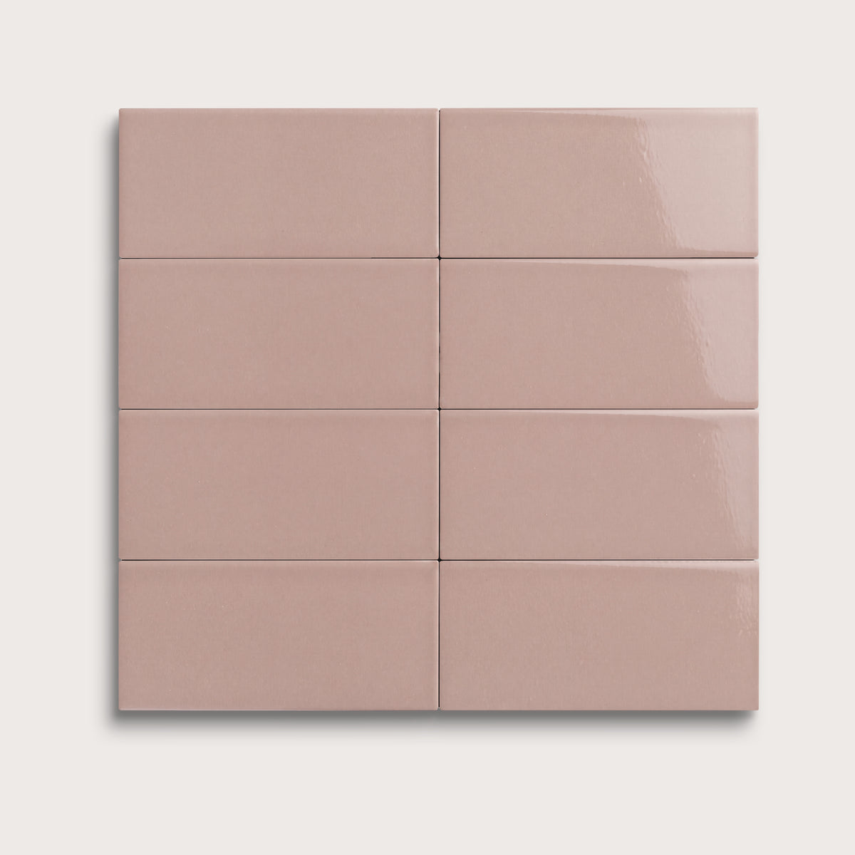 Magic Carpet ceramic tile, 2 by 4 inches, gloss finish