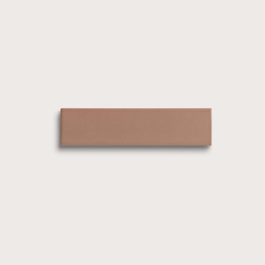 Petal ceramic tile, 2 by 8 inches, matte finish