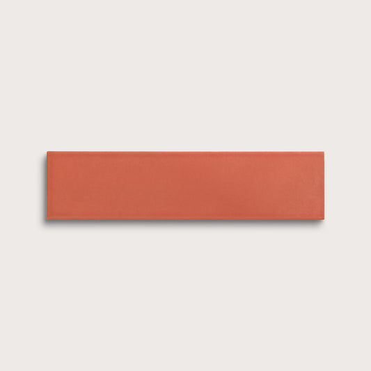Punch ceramic tile, 3 by 12 inches, matte finish