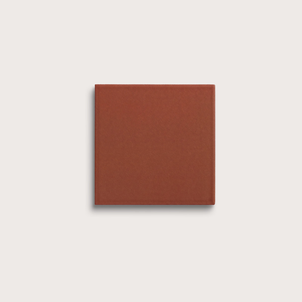 Raspberry Beret ceramic tile, 8 by 8 inches, matte finish