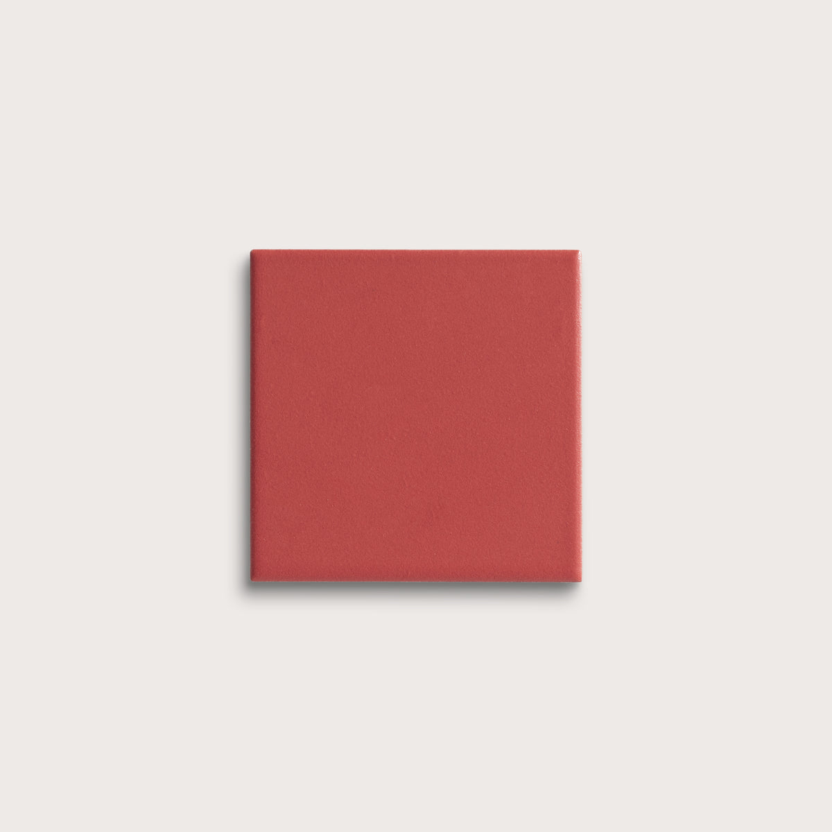 Watermelon Sugar ceramic tile, 4 by 4 inches, matte finish