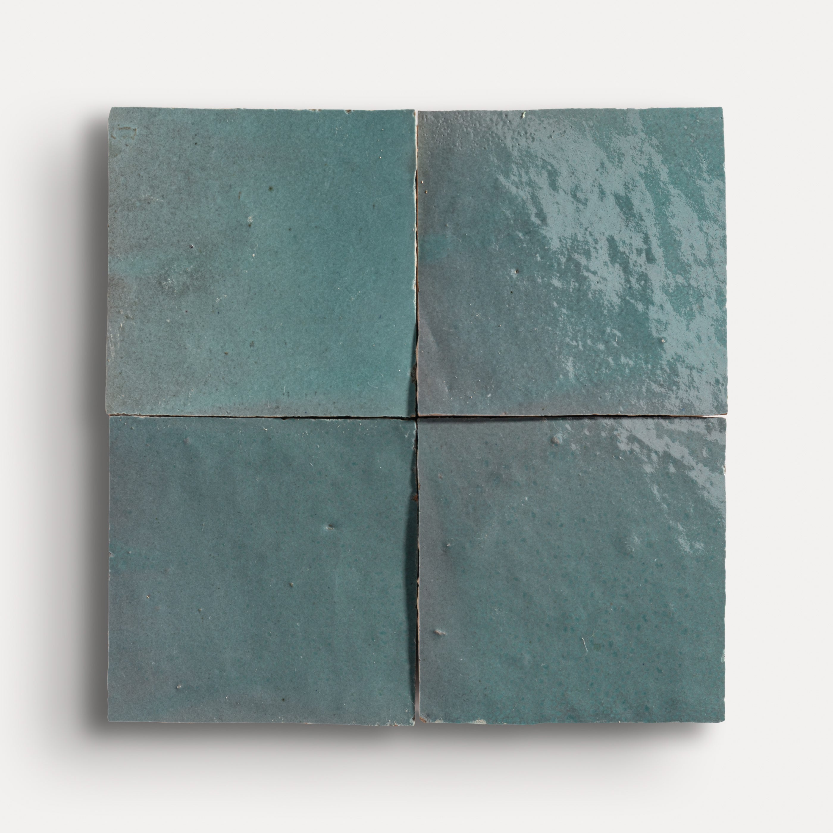 Mediterranean Blue 4x4 Zellige Tile