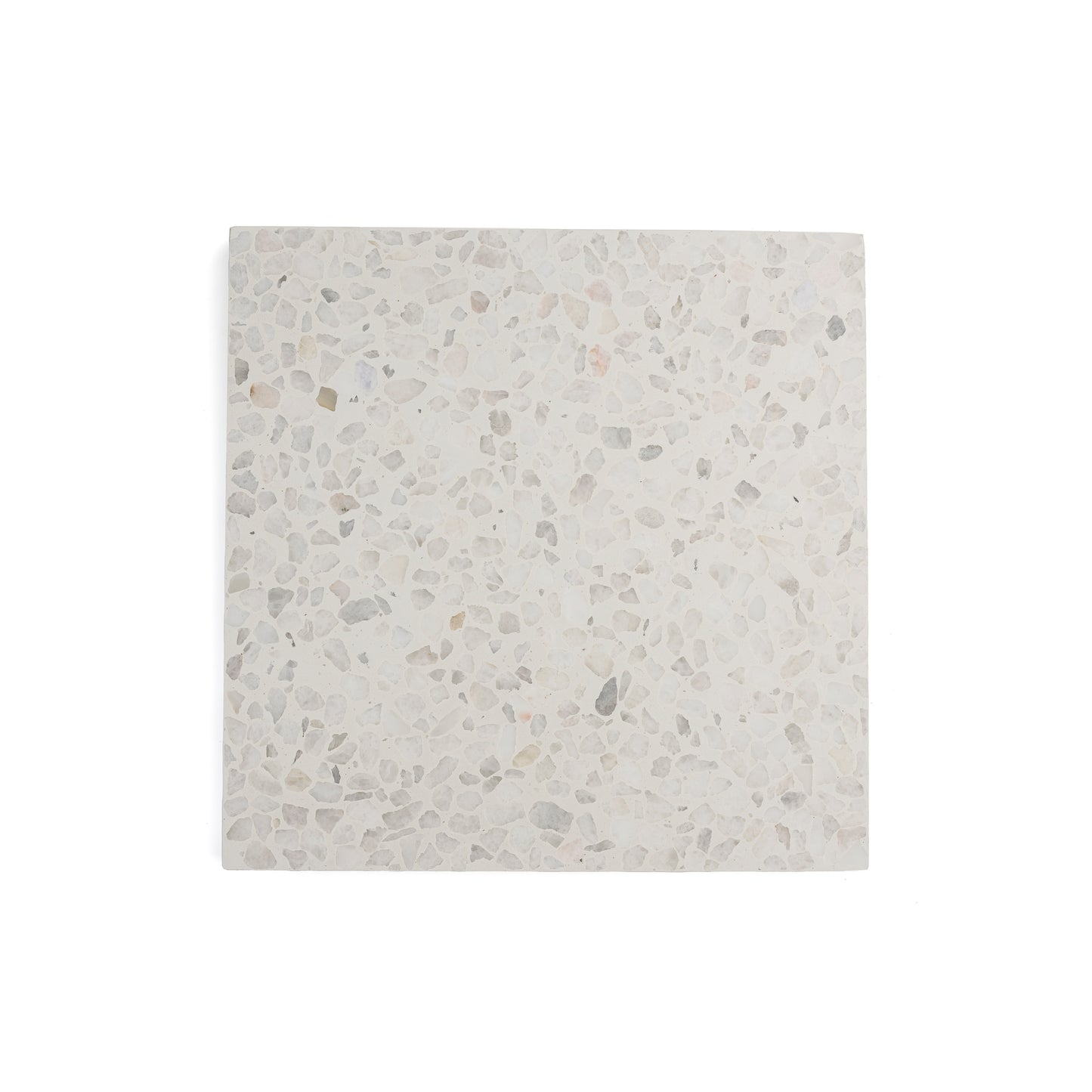 Sample: White Terrazzo Tile (1 sample)-Sample-Sample-Riad Tile