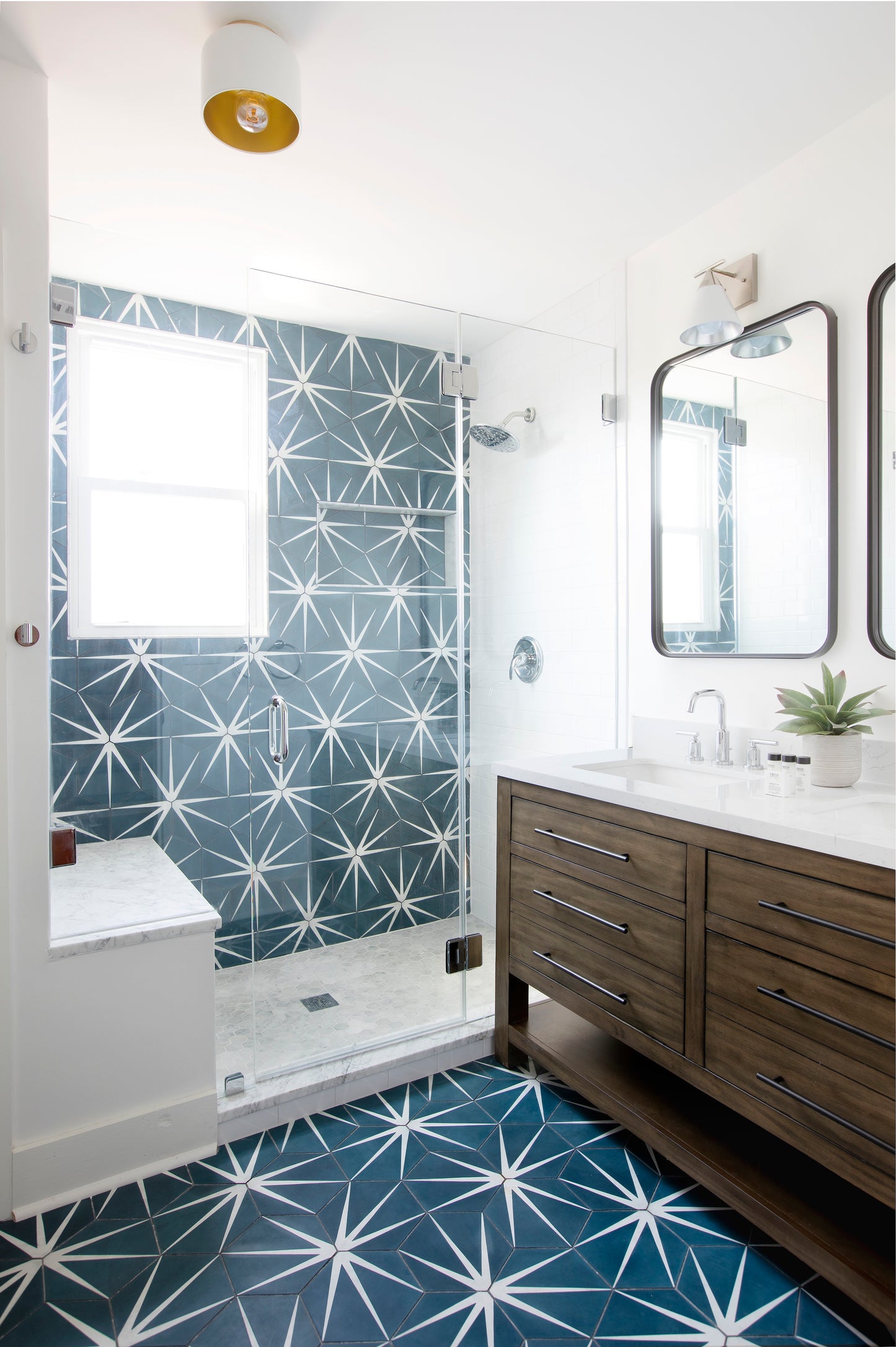 Trident Blue Ceramic Tile-Main Inventory-All Products,Patterns,Under 10-Riad Tile