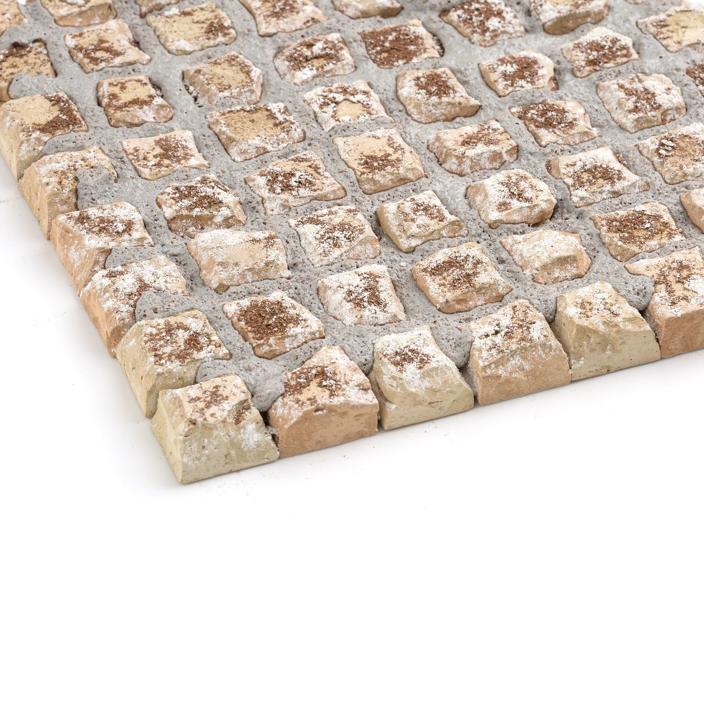 Snow & Natural White Zellige 1" Checkerboard Mosaic-Main Inventory-All Products,New Arrivals,Patterns,Zellige Tile-Riad Tile