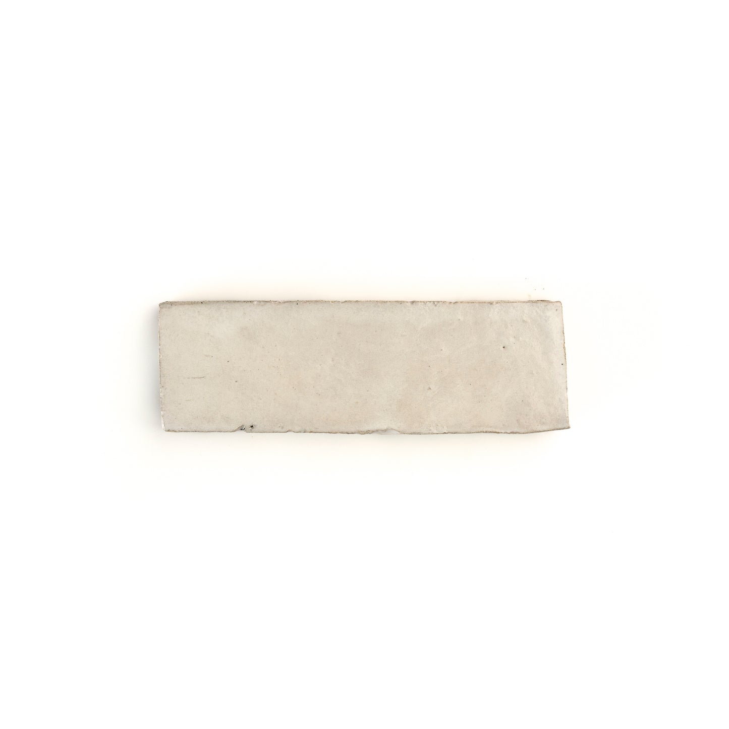 Sample: Snow White 2x6 Thin Bejmat Zellige Tile (1 sample piece)-Sample-Sample-Riad Tile