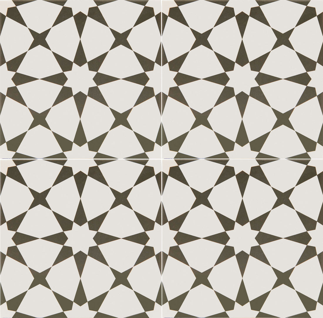 EstrellaBlack_CeramicTile_4Tiles