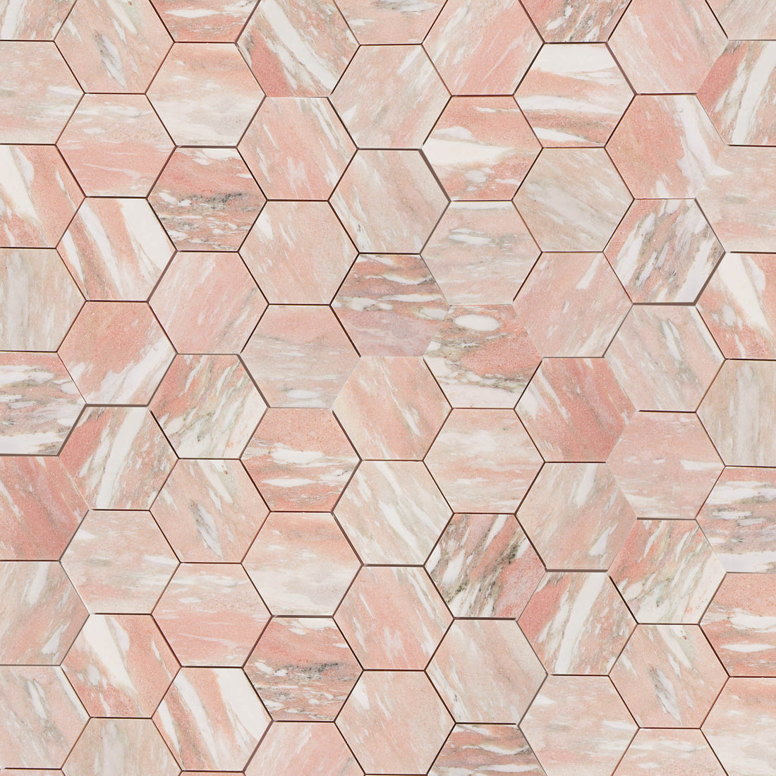 Norwegian Rose 5" Hex Tesselated