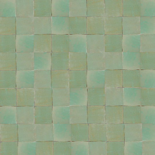 Sea Green Zellige 4x4 Tess