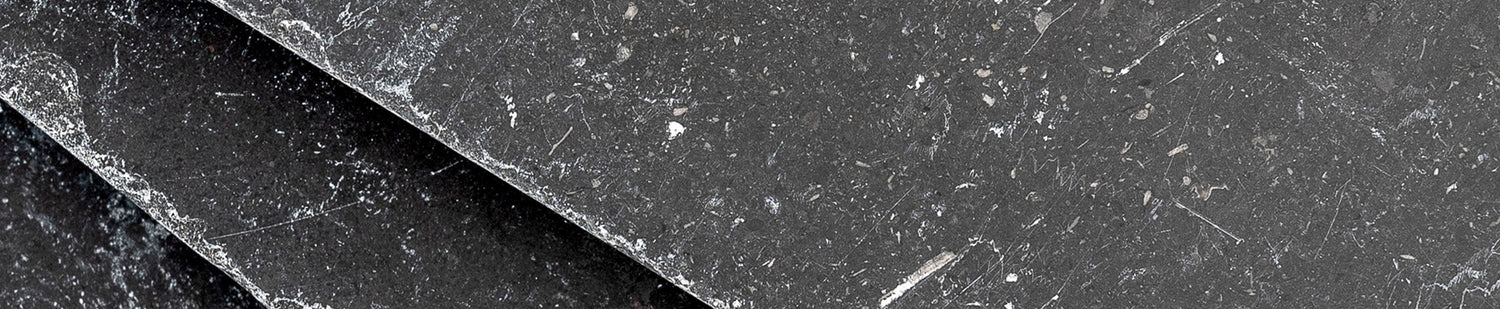 black moroccan marble