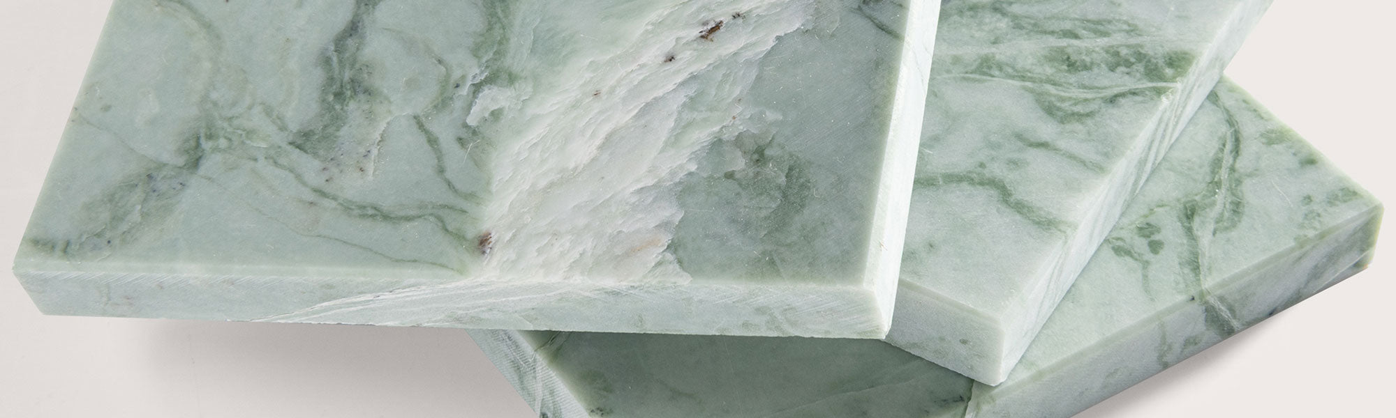 mint green marble tile