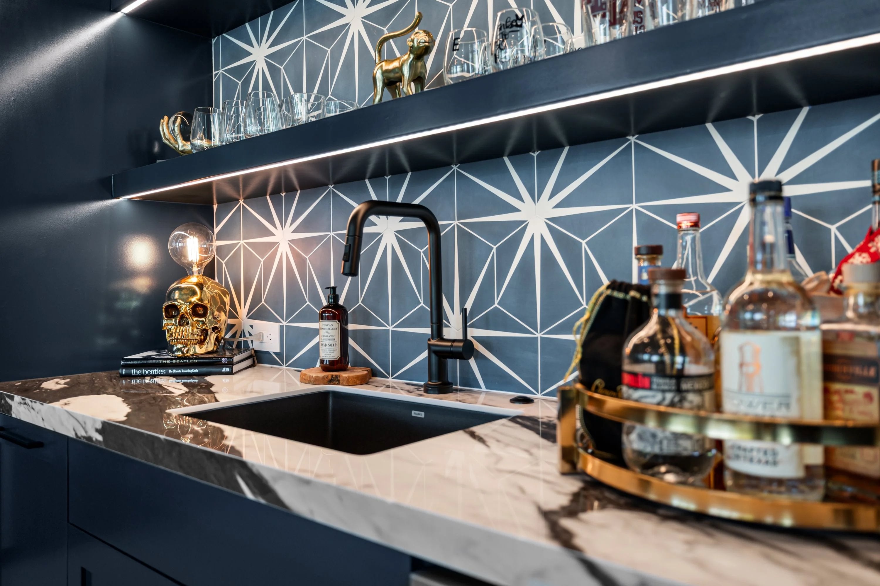 Trident Blue Ceramic Tile-Main Inventory-All Products,Patterns,Under 10-Riad Tile