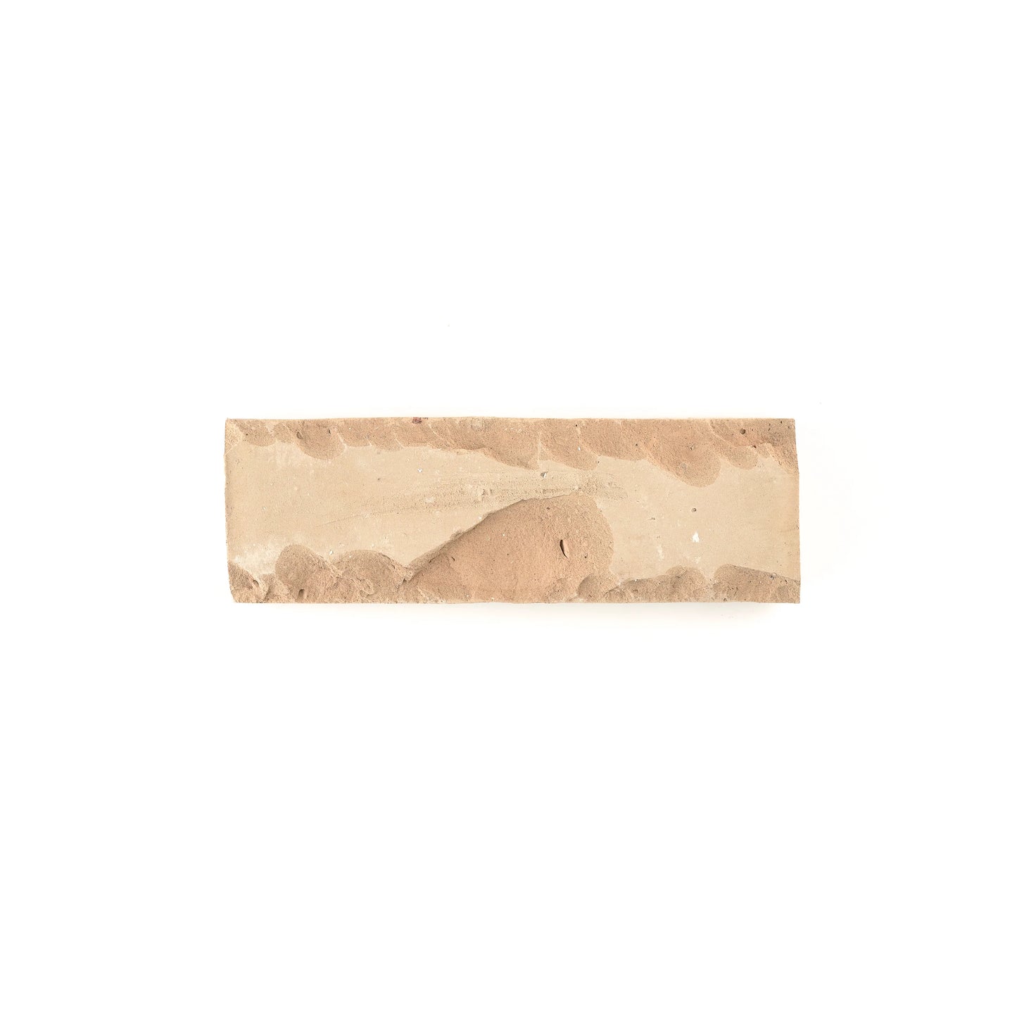 Chiseled Unglazed Natural Terracotta 2x6 Thin Bejmat Zellige Tile