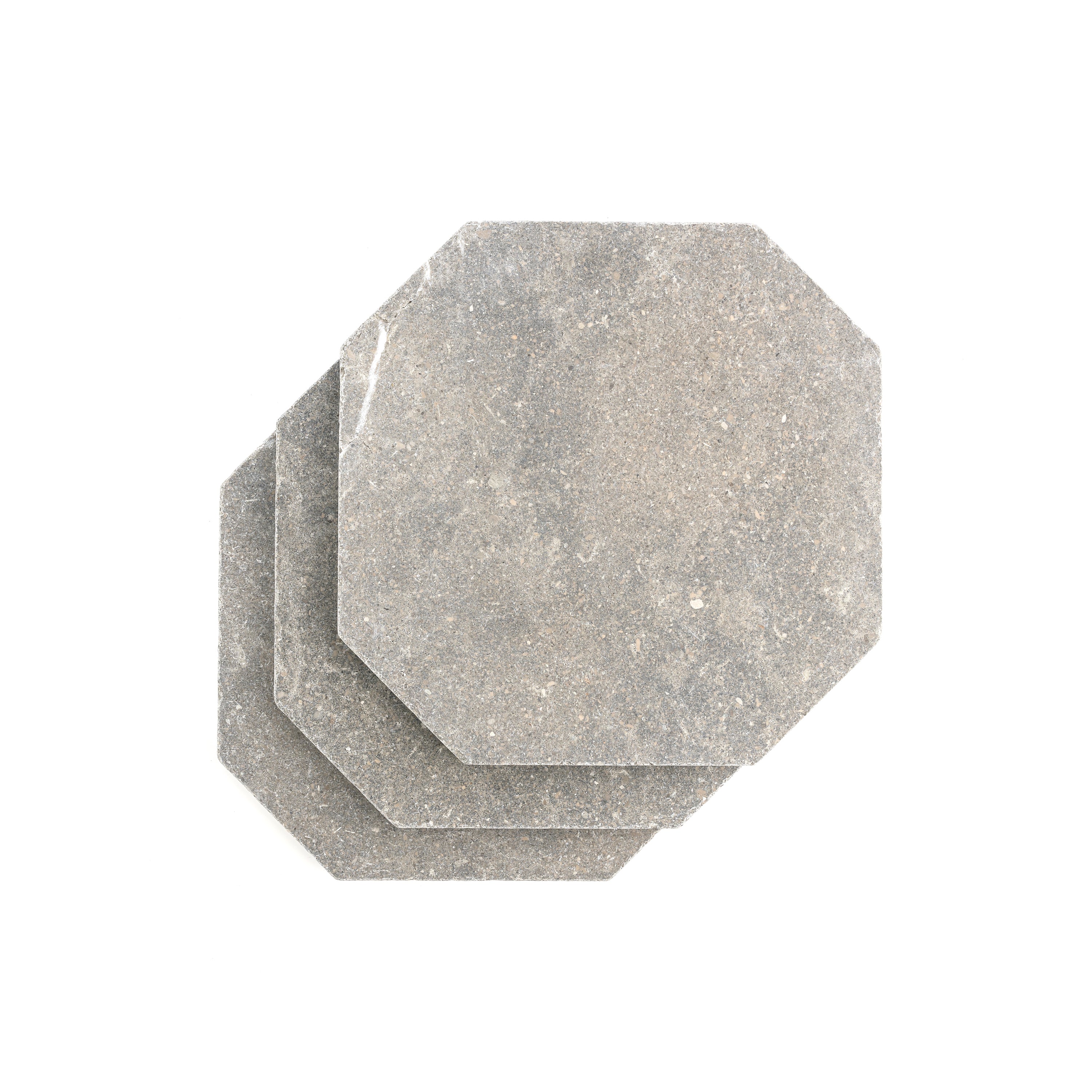 Octagon Akal 12x12 & Akal 4x4 Tumbled & Honed Moroccan Limestone – Che