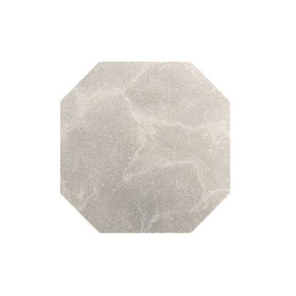 Azru Grey Octagon 12x12 Moroccan Limestone | Tumbled & Honed-Main Inventory-All Products,Natural Stone,Octagon-Riad Tile