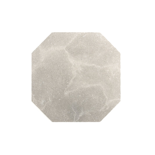 Azru Grey Octagon 12x12 Moroccan Limestone | Tumbled & Honed-Main Inventory-All Products,Natural Stone,Octagon-Riad Tile