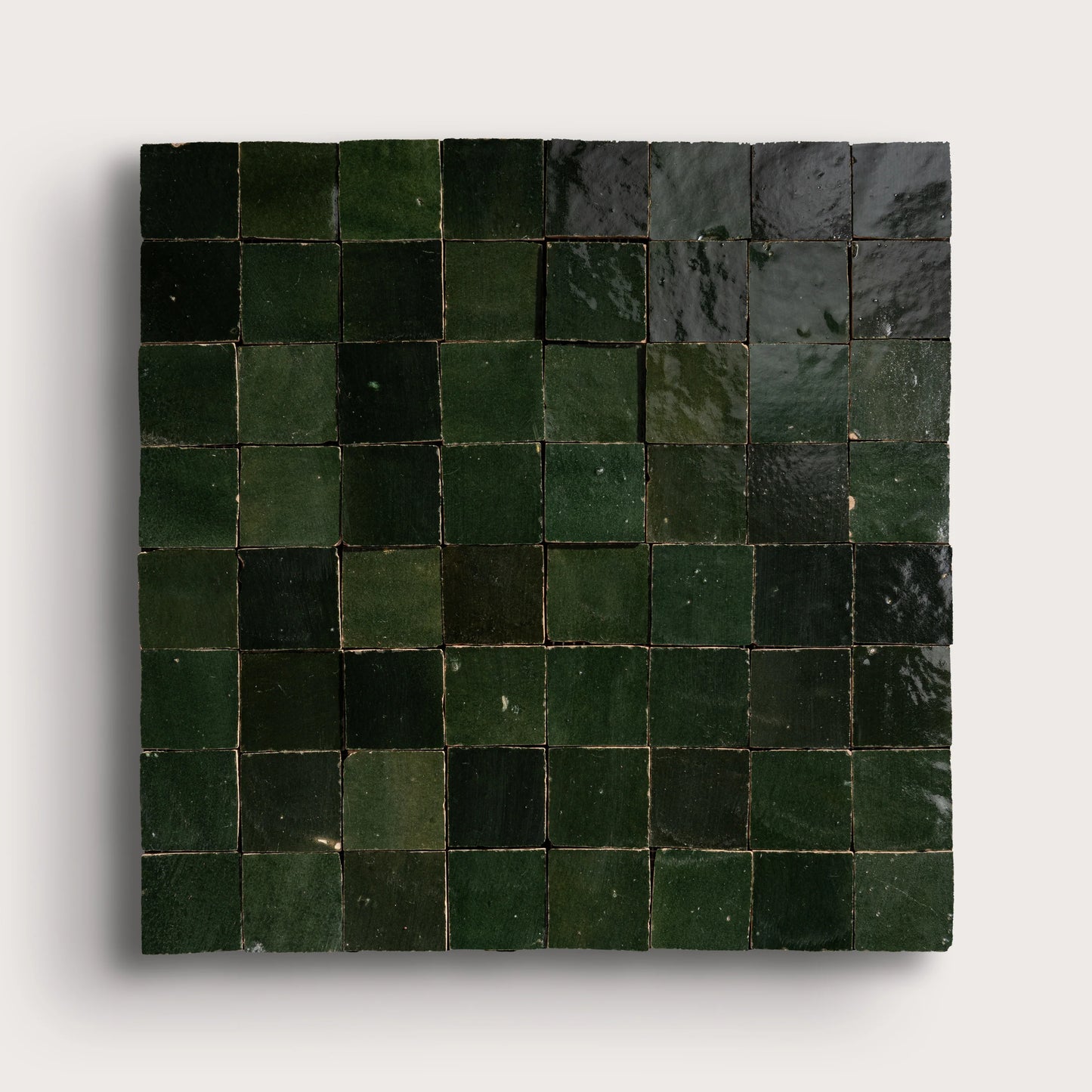 Forest Green 2x2 Mosaic Zellige Tile