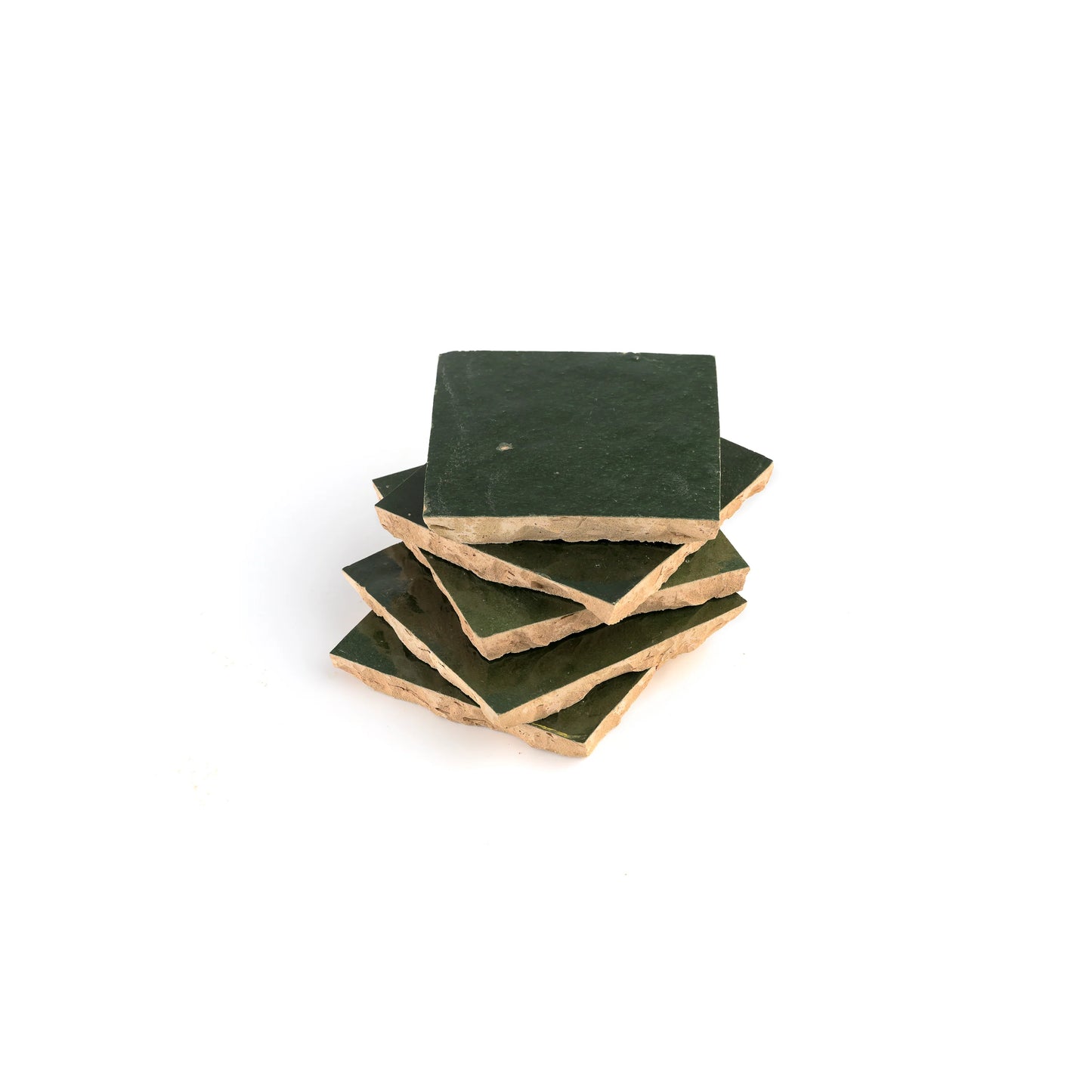 Forest Green 4x4 Zellige Tile