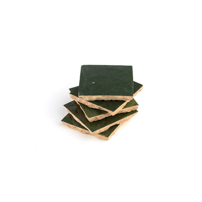 Forest Green 4x4 Zellige Tile