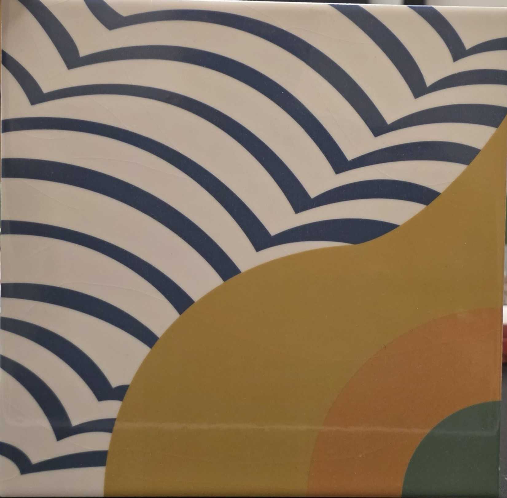 Custom Ceramic - Rebel Blue #1 glossy 8x8-Main Inventory-Riad Tile