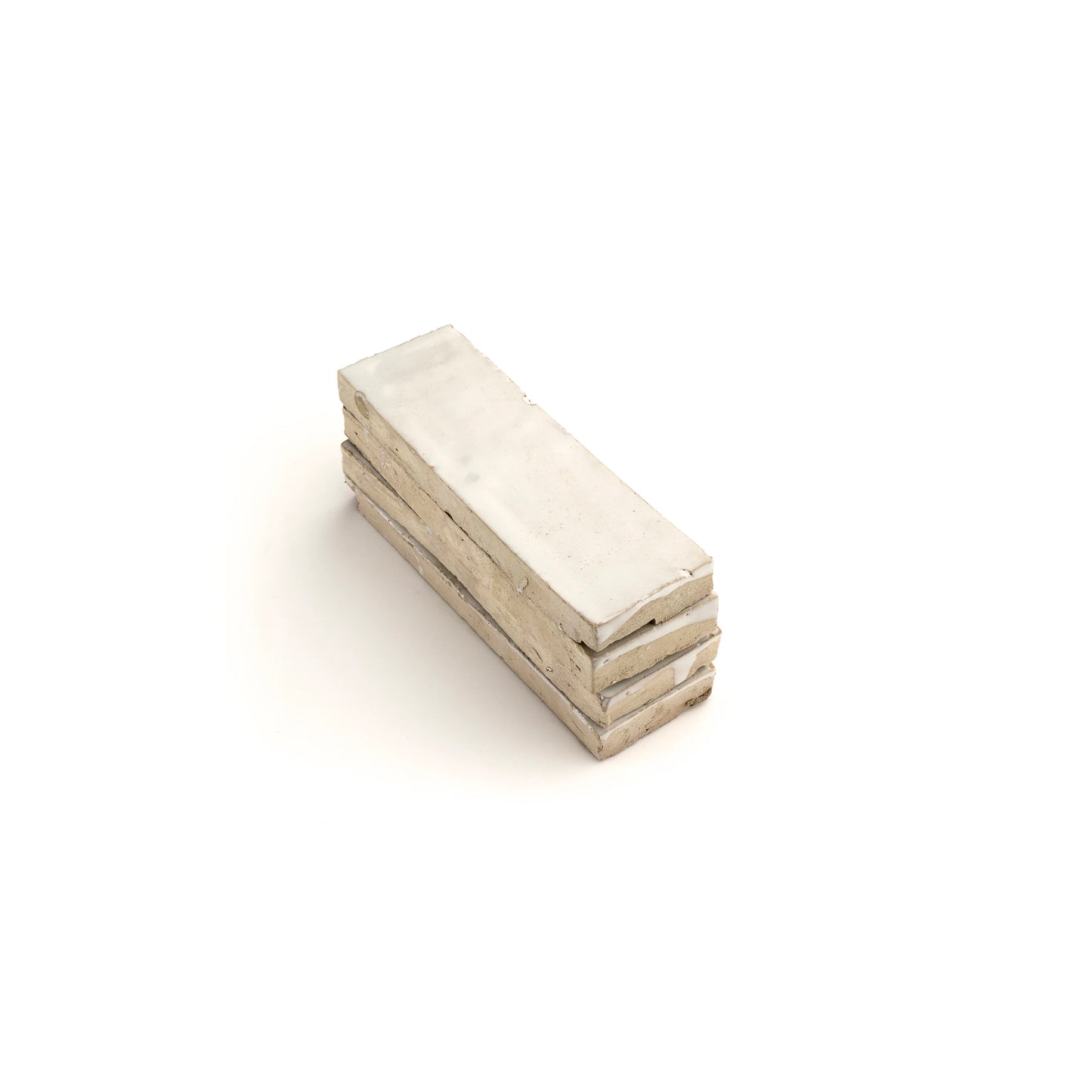 Snow White 2x6 Thin Bejmat Zellige Tile