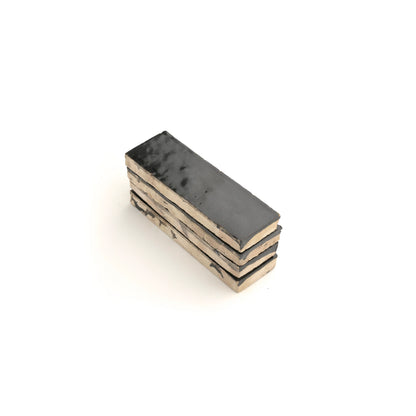 Black 2x6 Thin Bejmat Zellige Tile